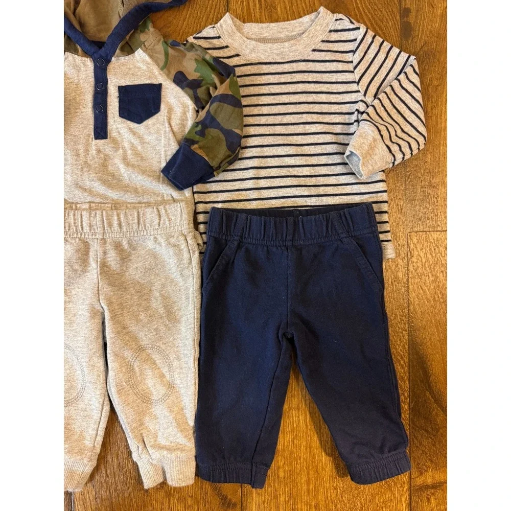 Carters Baby Boy Clothes Outfits 6 Months Pants Jeans Shirts Bodysuit Jacket Lot